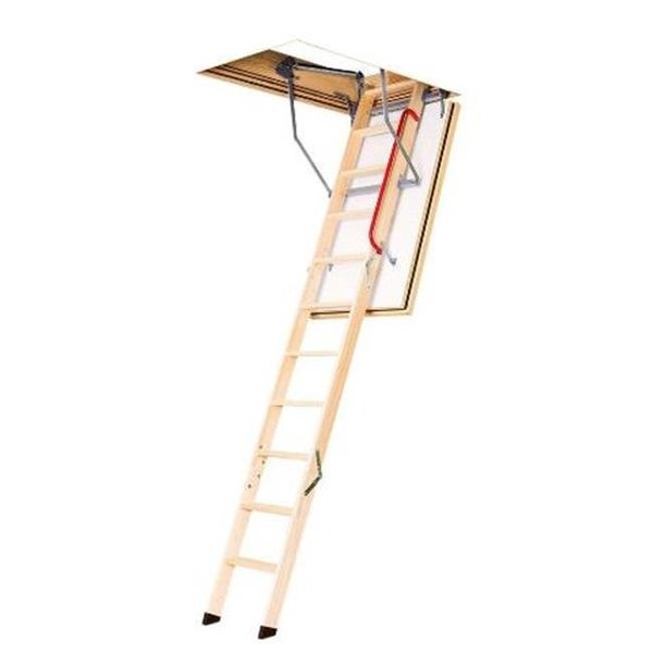 Fakro Fakro 869716 LWF Wooden Fire Rated Attic Ladder; 22.5 x 47 x 107 in. 869716